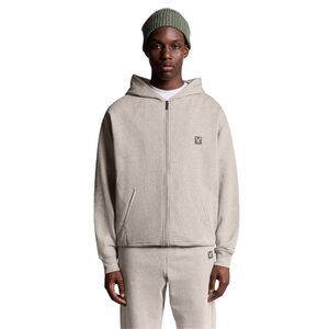 Lyle & Scott Mens Lounge Full Zip Hoodie / Beige